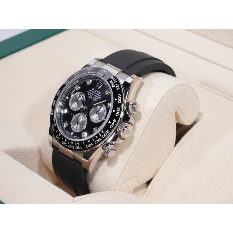 ロレックス デイトナ Ref.126519LN ホワイトゴールド ブライトブラックxスチールx8Pダイヤ文字盤 | コスモグラフ デイトナ | 03