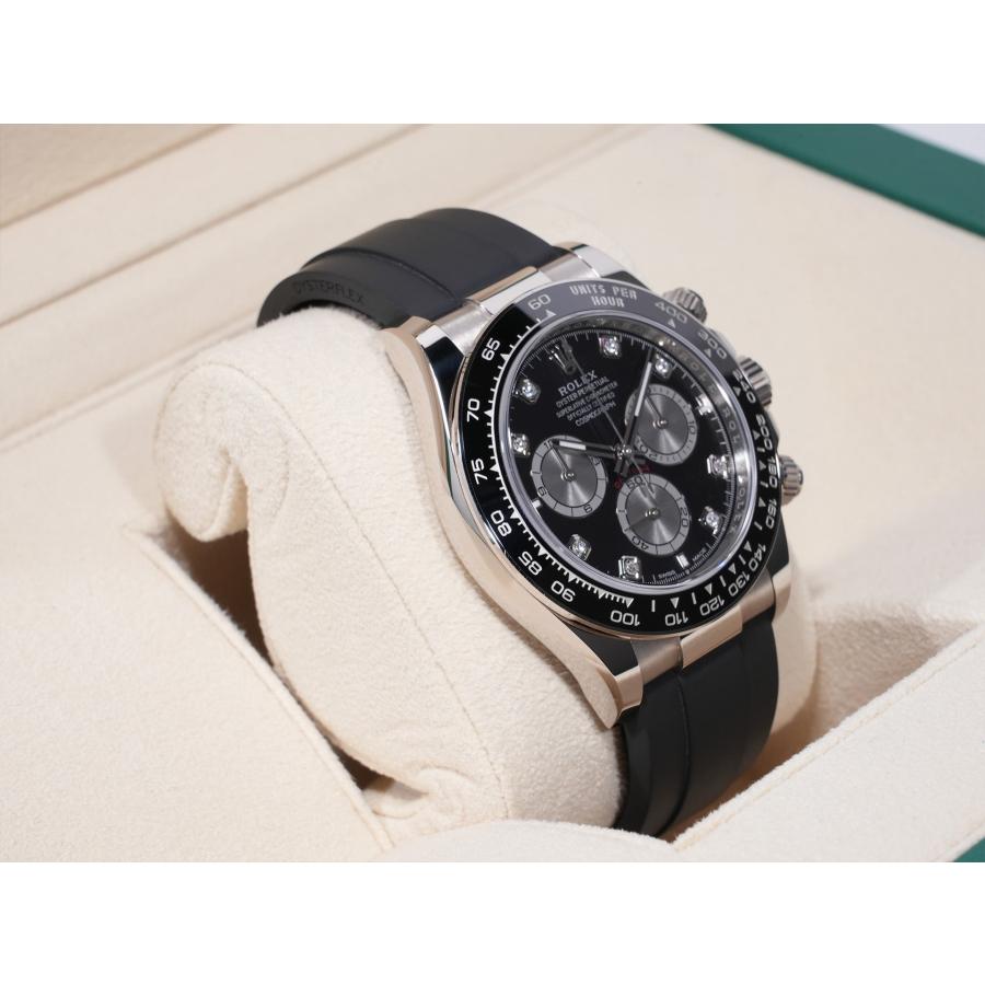 ロレックス デイトナ Ref.126519LN ホワイトゴールド ブライトブラックxスチールx8Pダイヤ文字盤 | コスモグラフ デイトナ | 04