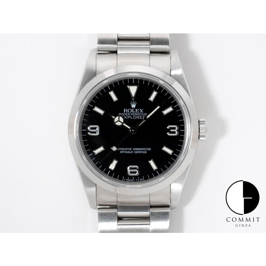 ロレックス エクスプローラーI Ref.14270 ステンレススチール ブラック文字盤 オイスターブレスレット | エクスプローラー（ROLEX）