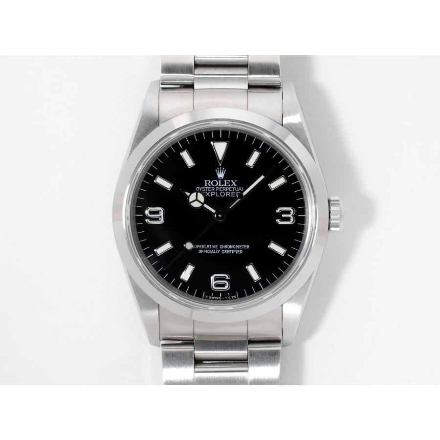 ロレックス エクスプローラーI Ref.14270 ステンレススチール ブラック文字盤 オイスターブレスレット | エクスプローラー（ROLEX） | 01