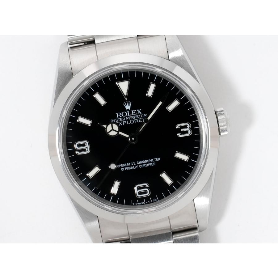 ロレックス エクスプローラーI Ref.14270 ステンレススチール ブラック文字盤 オイスターブレスレット | エクスプローラー（ROLEX） | 02