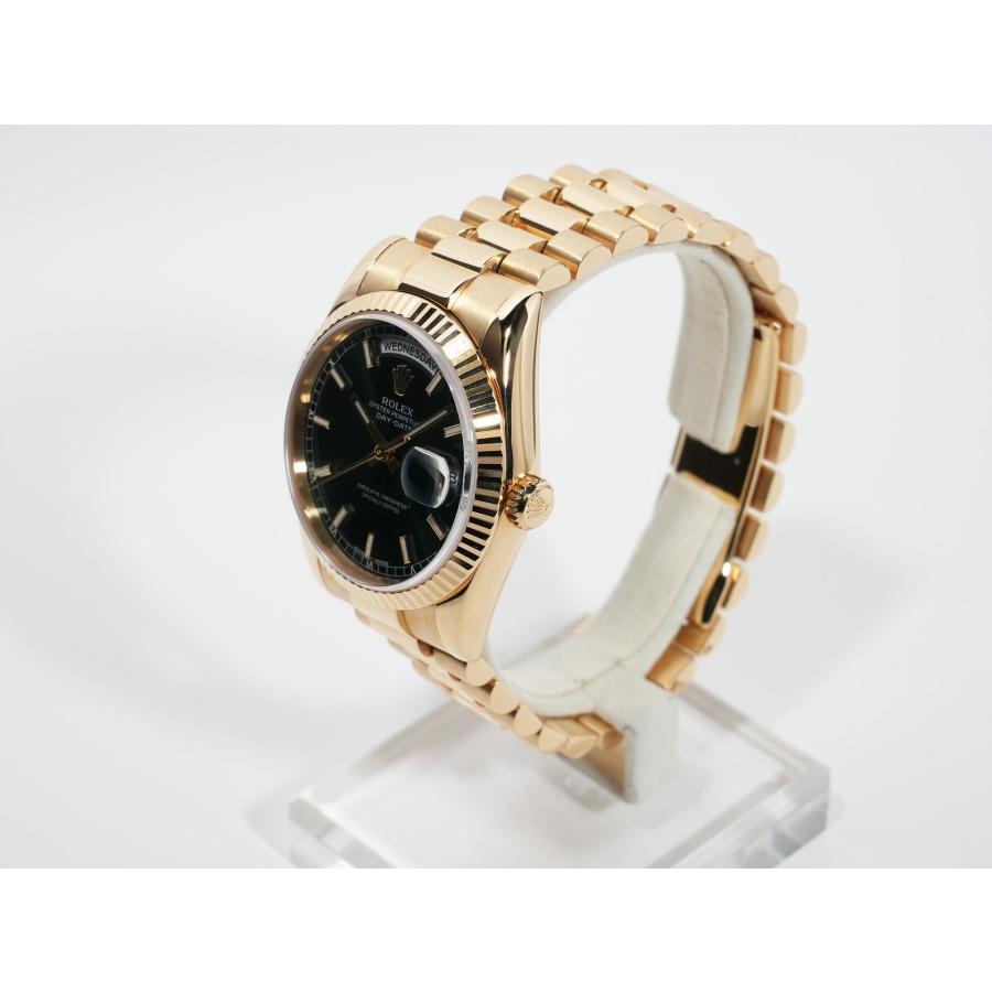 ロレックス デイデイト36 Ref.118238 イエローゴールド グリーン文字盤 | デイデイト | 03