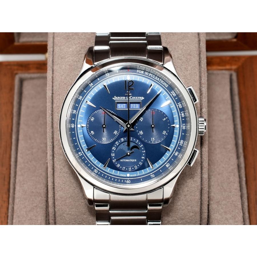 ジャガールクルト マスターコントロール クロノグラフカレンダー Ref.Q4138180 ステンレススチール ブルー文字盤 | JAEGER-LECOULTRE | 01