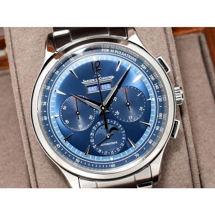ジャガールクルト マスターコントロール クロノグラフカレンダー Ref.Q4138180 ステンレススチール ブルー文字盤 | JAEGER-LECOULTRE | 02