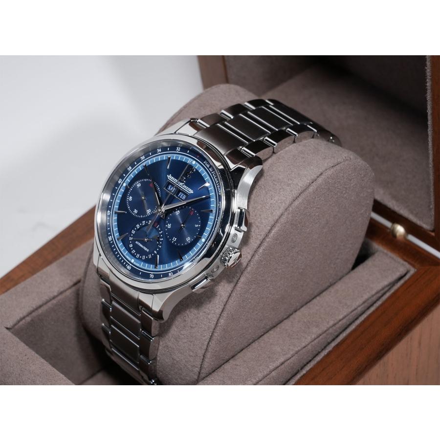 ジャガールクルト マスターコントロール クロノグラフカレンダー Ref.Q4138180 ステンレススチール ブルー文字盤 | JAEGER-LECOULTRE | 03