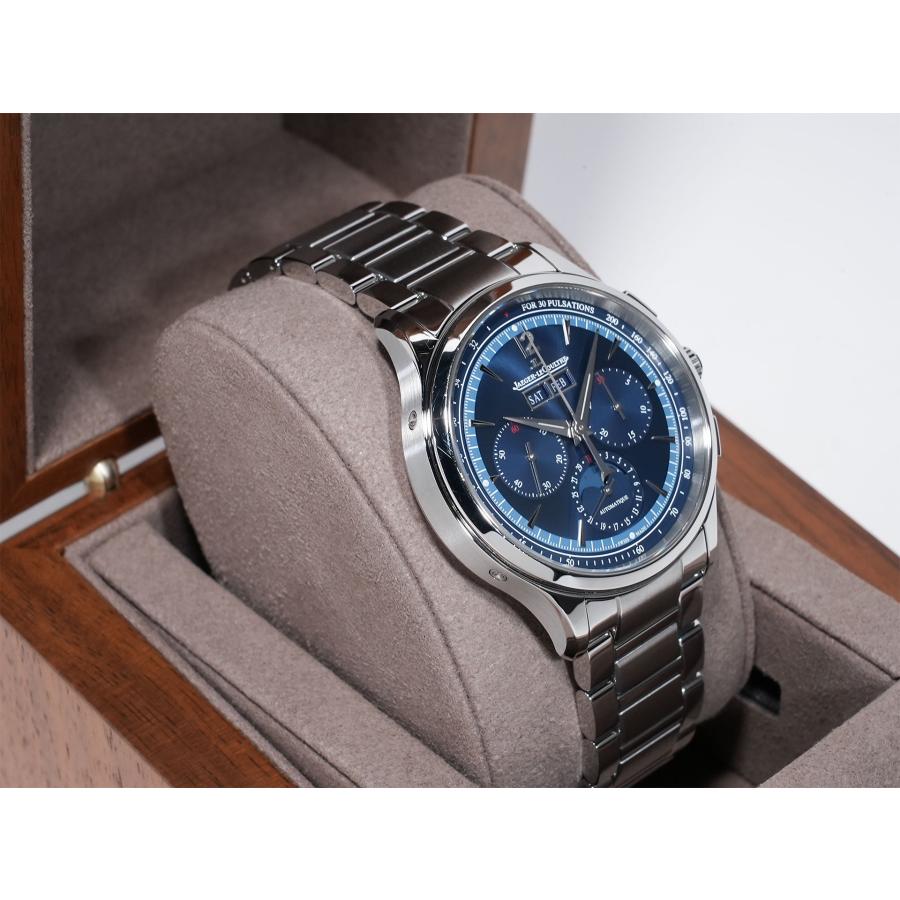 ジャガールクルト マスターコントロール クロノグラフカレンダー Ref.Q4138180 ステンレススチール ブルー文字盤 | JAEGER-LECOULTRE | 04