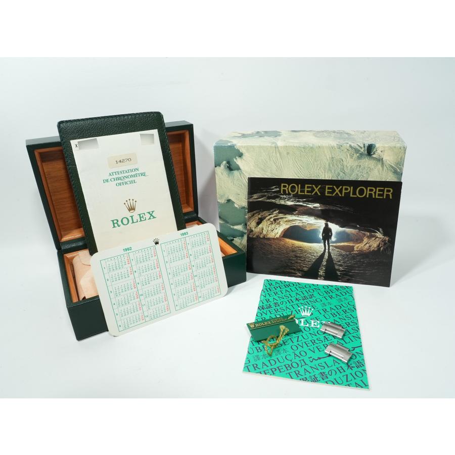 ロレックス エクスプローラーI Ref.14270 SS ブラック文字盤 | エクスプローラー（ROLEX） | 09