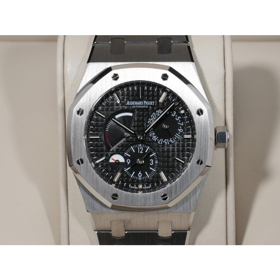 オーデマピゲ ロイヤルオーク デュアルタイム Ref.26120ST.OO.1220ST.03 SS ブラック文字盤 | ロイヤルオーク | 01