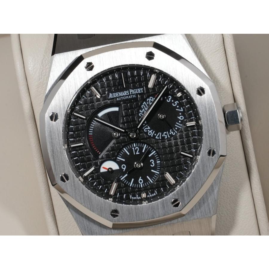 オーデマピゲ ロイヤルオーク デュアルタイム Ref.26120ST.OO.1220ST.03 SS ブラック文字盤 | ロイヤルオーク | 02