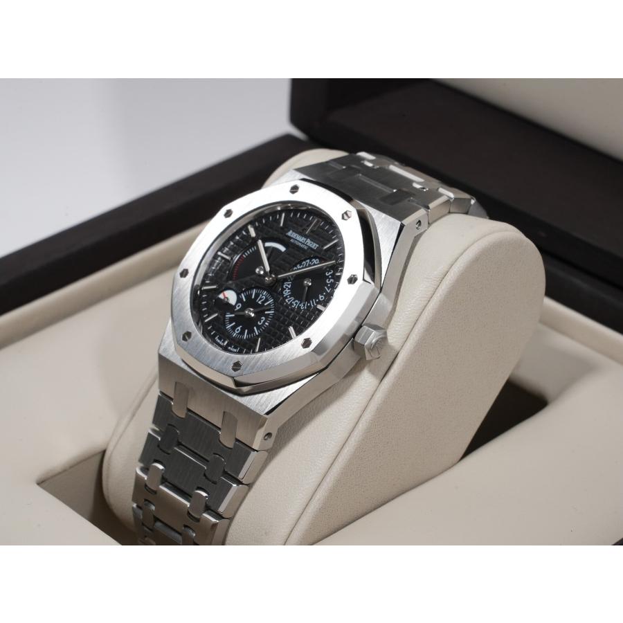 オーデマピゲ ロイヤルオーク デュアルタイム Ref.26120ST.OO.1220ST.03 SS ブラック文字盤 | ロイヤルオーク | 03