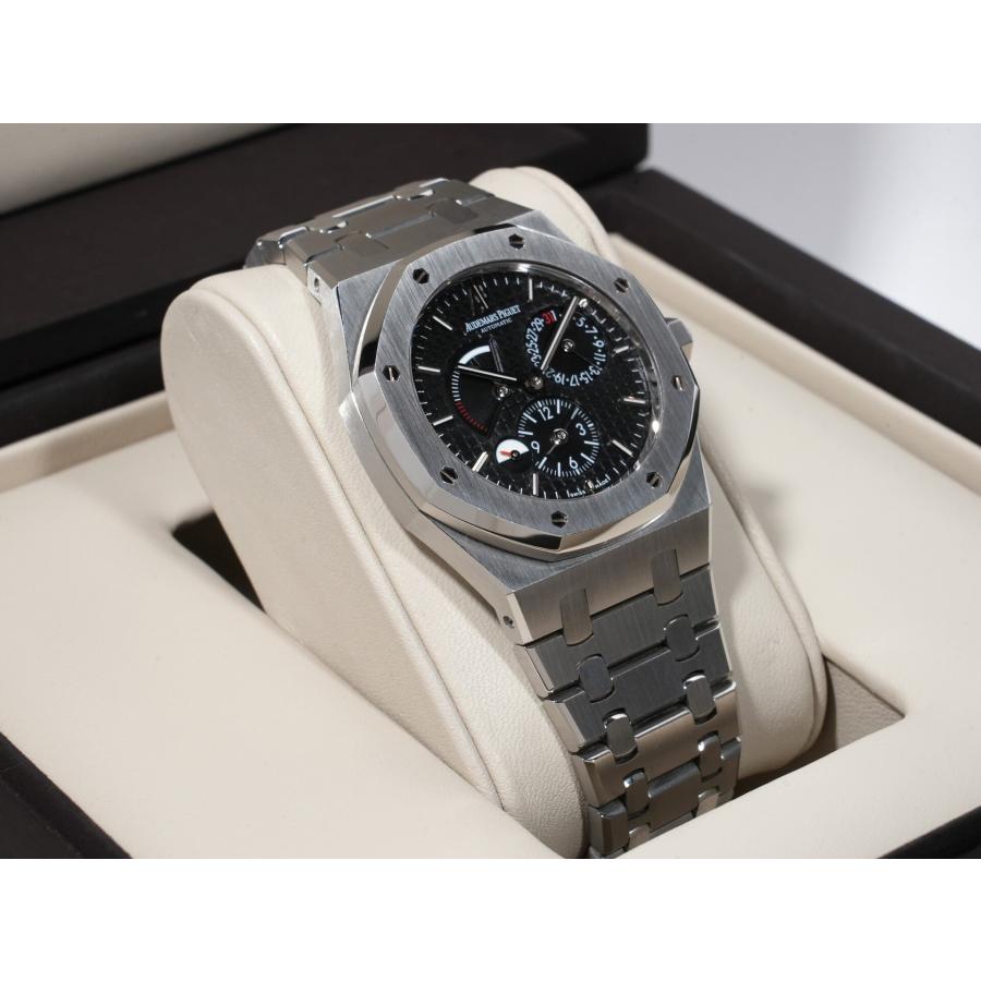 オーデマピゲ ロイヤルオーク デュアルタイム Ref.26120ST.OO.1220ST.03 SS ブラック文字盤 | ロイヤルオーク | 04