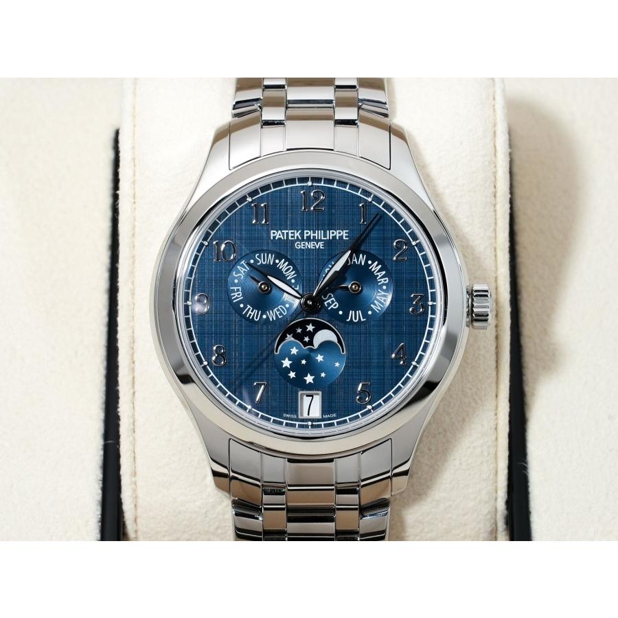 パテックフィリップ アニュアルカレンダー ムーンフェイズ Ref.4947/1A-001 ステンレススチール ブルー文字盤 | PATEK PHILIPPE | 01
