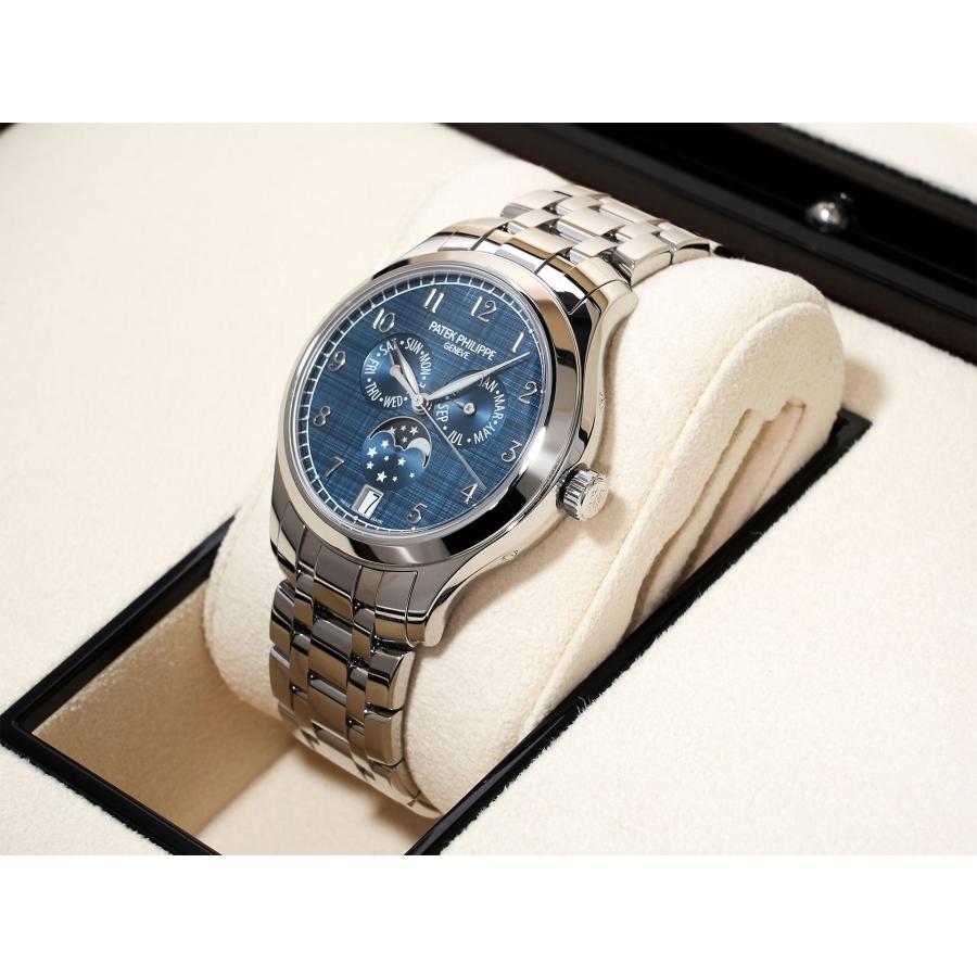 パテックフィリップ アニュアルカレンダー ムーンフェイズ Ref.4947/1A-001 ステンレススチール ブルー文字盤 | PATEK PHILIPPE | 03