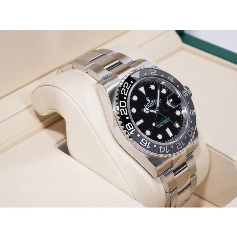 ロレックス GMTマスターII Ref.126710GRNR ステンレススチール ブラック文字盤 オイスターブレスレット | GMTマスター | 04