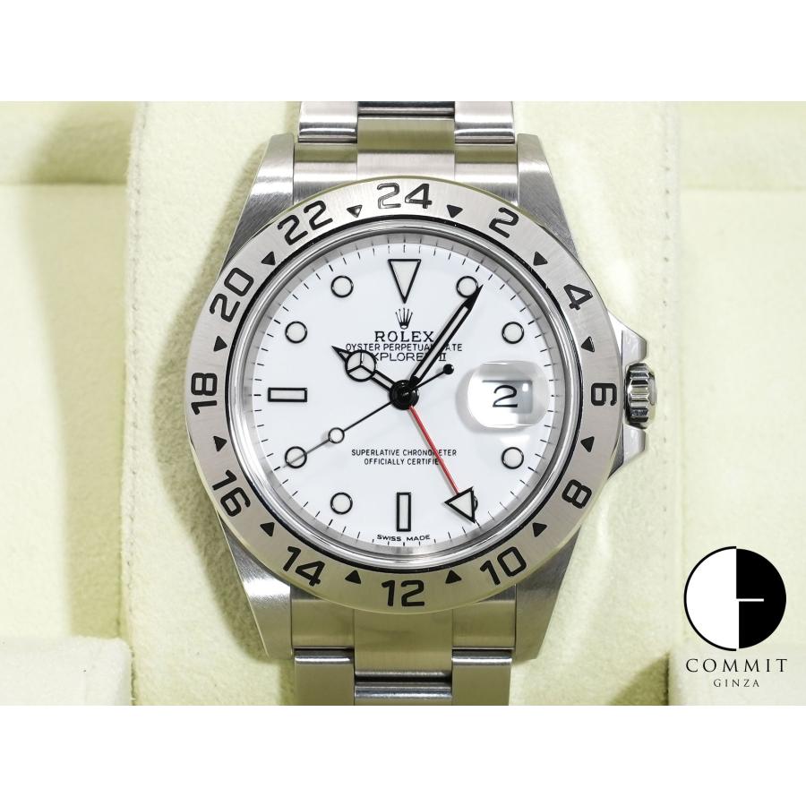 ロレックス エクスプローラーII Ref.16570 SS ホワイト文字盤 | エクスプローラーII