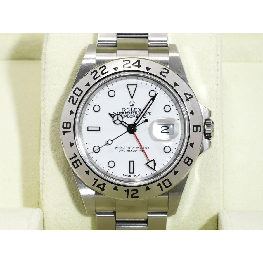 ロレックス エクスプローラーII Ref.16570 SS ホワイト文字盤 | エクスプローラーII | 01