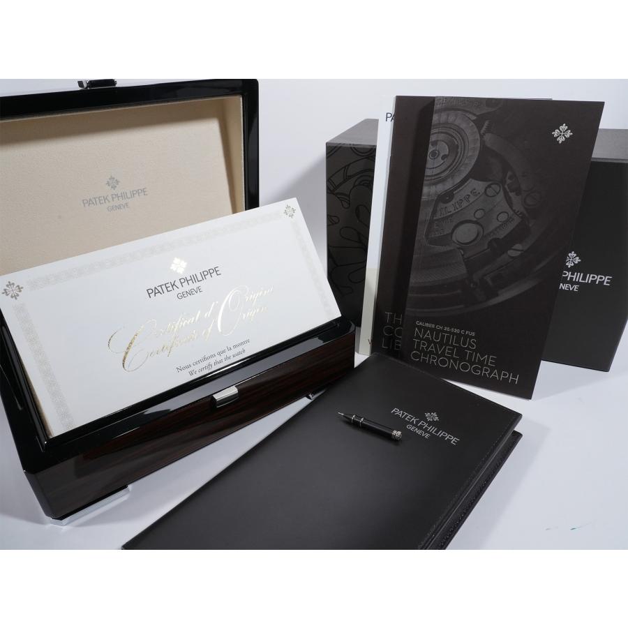 パテックフィリップ ノーチラス トラベルタイム クロノグラフ Ref.5990/1A-001 SS ブラックグラデーション文字盤 | ノーチラス | 09