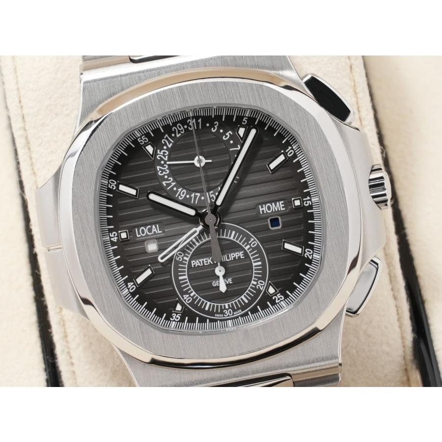 パテックフィリップ ノーチラス トラベルタイム クロノグラフ Ref.5990/1A-001 SS ブラックグラデーション文字盤 | ノーチラス | 02