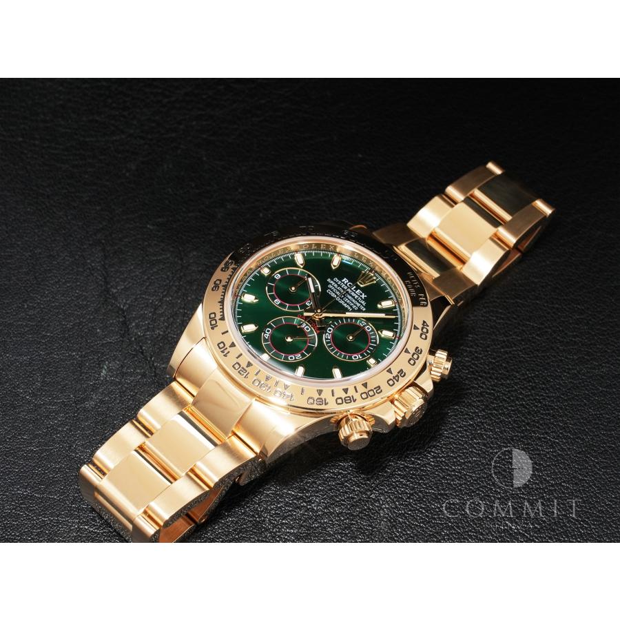 ロレックス デイトナ Ref.116508 18KYG グリーン文字盤 | コスモグラフ デイトナ | 10