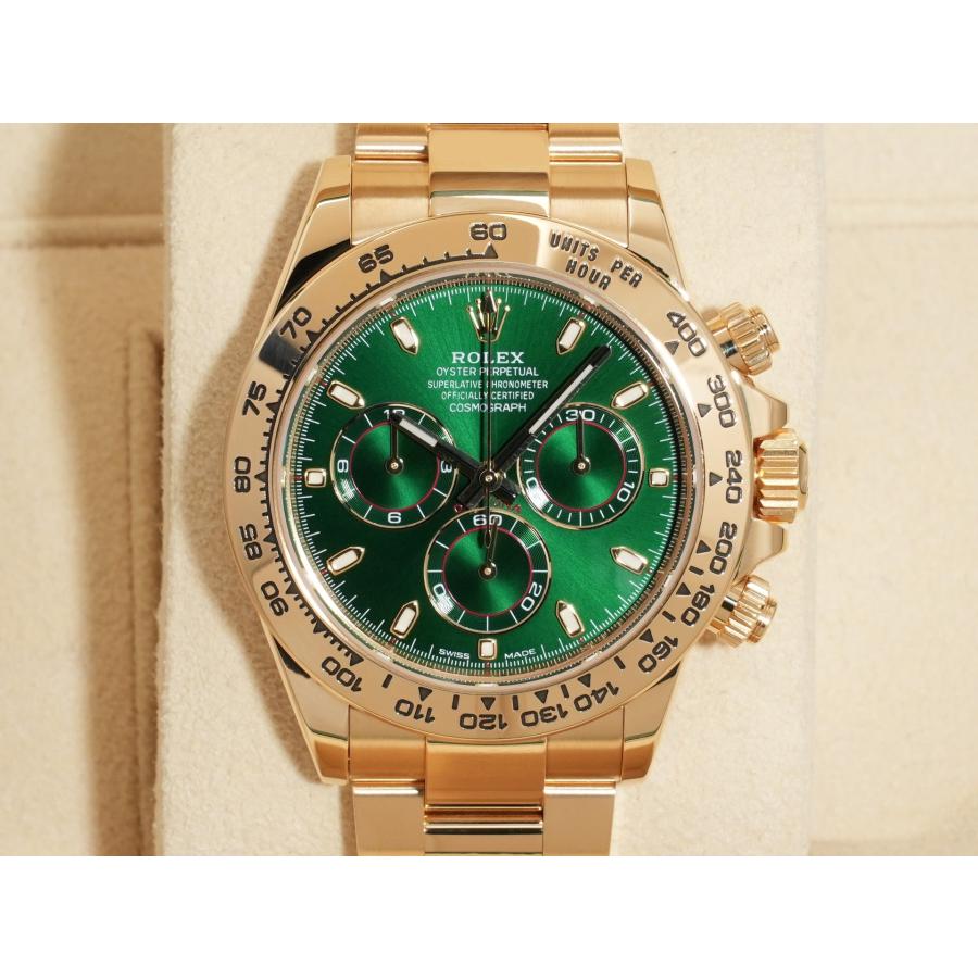 ロレックス デイトナ Ref.116508 18KYG グリーン文字盤 | コスモグラフ デイトナ | 01