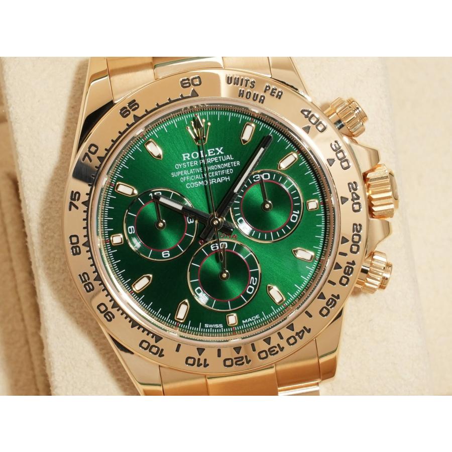 ロレックス デイトナ Ref.116508 18KYG グリーン文字盤 | コスモグラフ デイトナ | 02