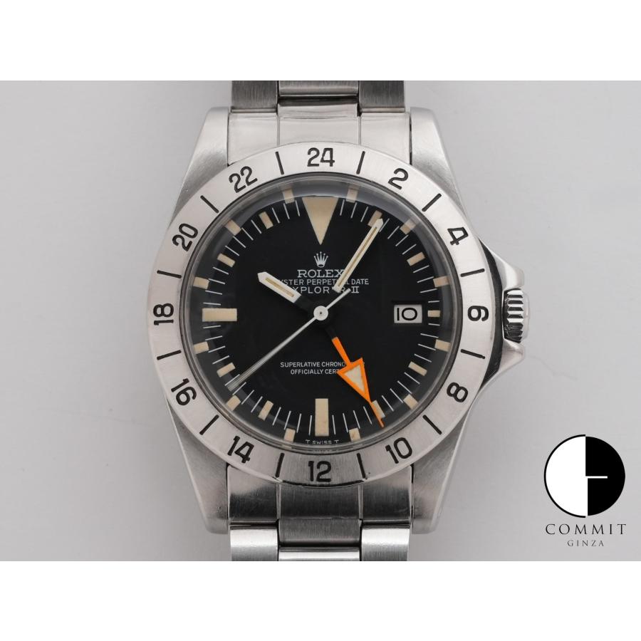 ロレックス エクスプローラーII Ref.1655 SS ブラック文字盤 | エクスプローラー（ROLEX）