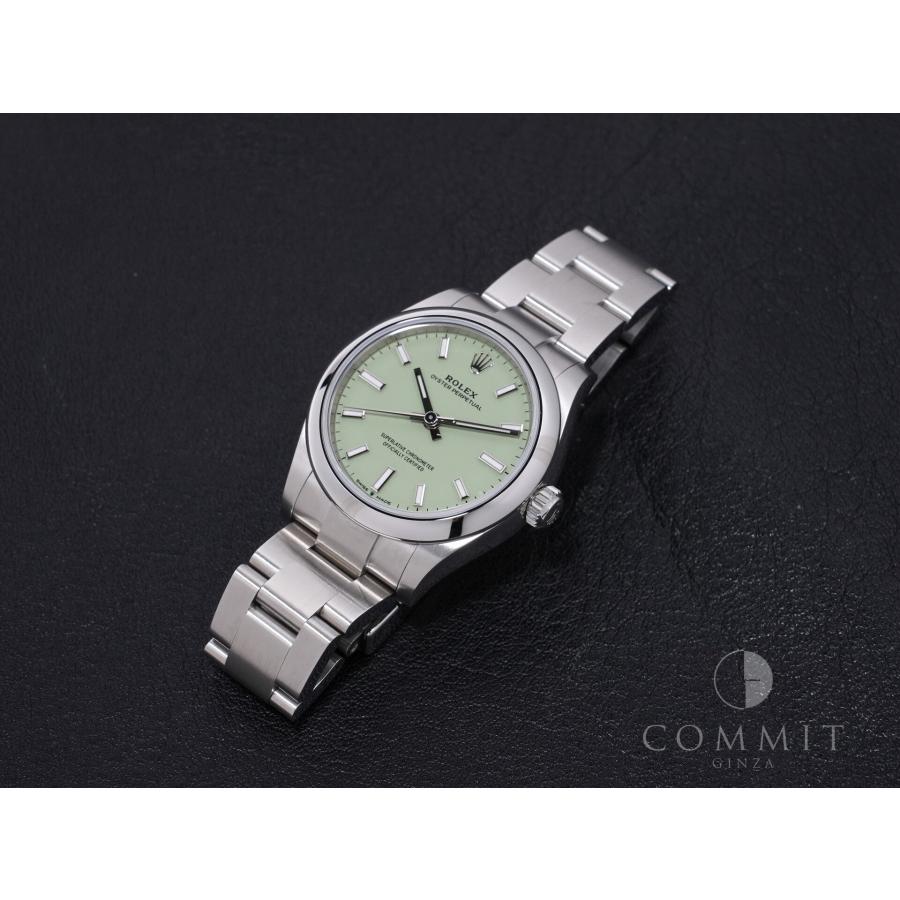 ロレックス オイスターパーペチュアル31 Ref.277200 ステンレススチール ピスタチオ文字盤 | オイスター パーペチュアル | 10