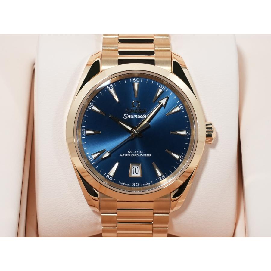 オメガ シーマスター アクアテラ 150M Ref.220.50.38.20.03.001 ムーンシャインゴールド ブルー文字盤 | OMEGA | 01