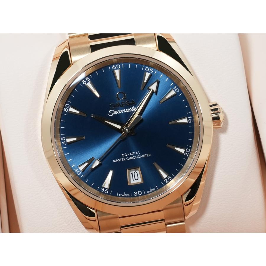 オメガ シーマスター アクアテラ 150M Ref.220.50.38.20.03.001 ムーンシャインゴールド ブルー文字盤 | OMEGA | 02