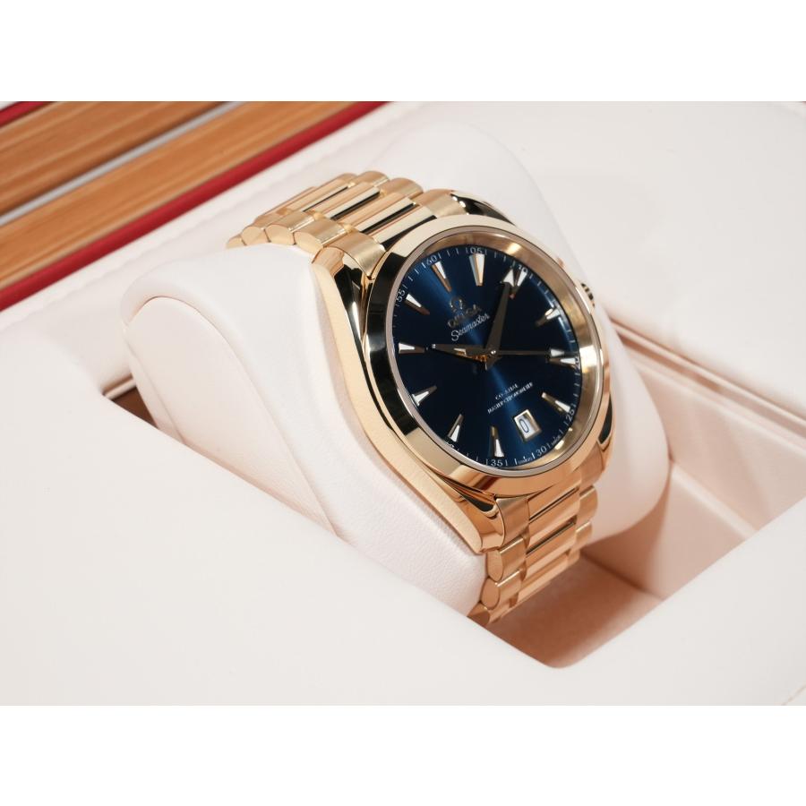 オメガ シーマスター アクアテラ 150M Ref.220.50.38.20.03.001 ムーンシャインゴールド ブルー文字盤 | OMEGA | 04