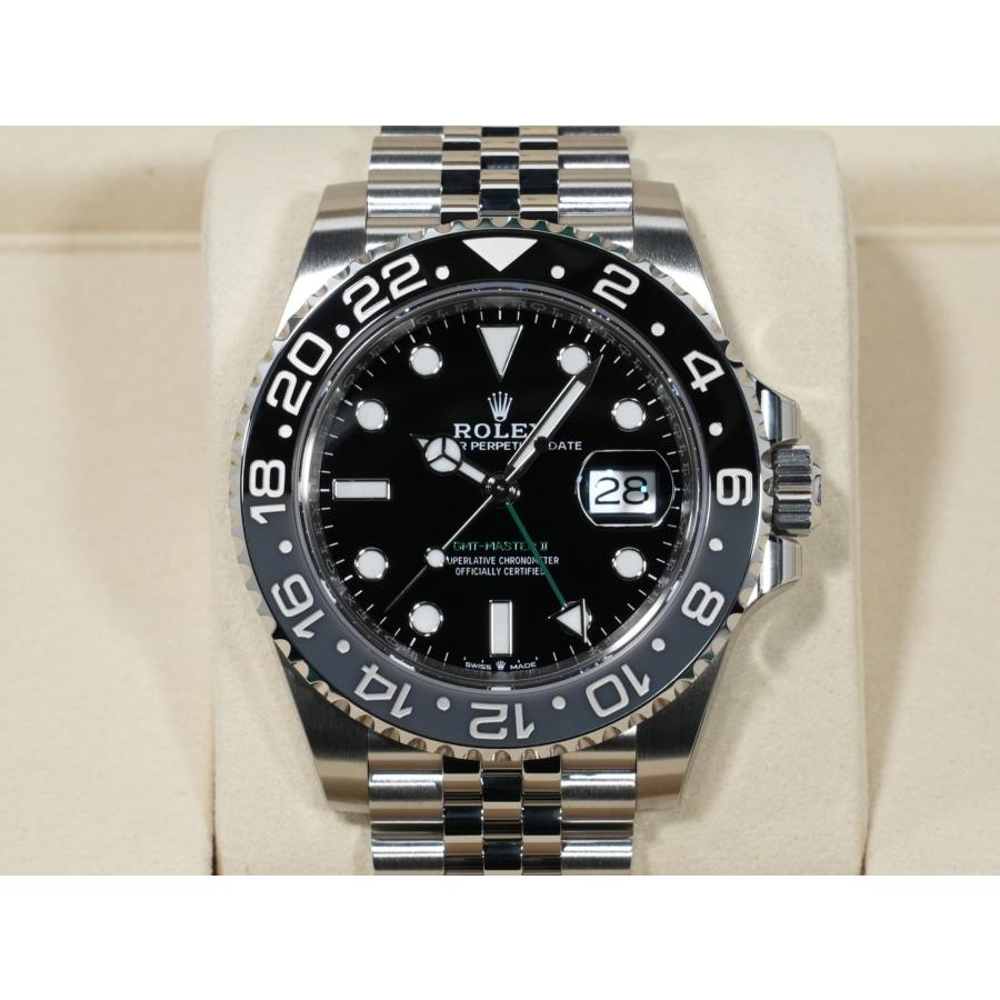 ロレックス GMTマスターII Ref.126710GRNR ステンレススチール ブラック文字盤 ジュビリーブレスレット | GMTマスター | 01