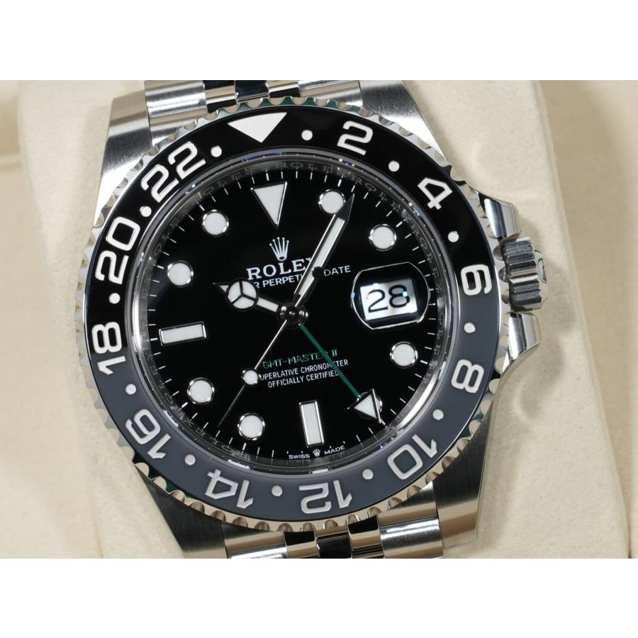 ロレックス GMTマスターII Ref.126710GRNR ステンレススチール ブラック文字盤 ジュビリーブレスレット | GMTマスター | 02