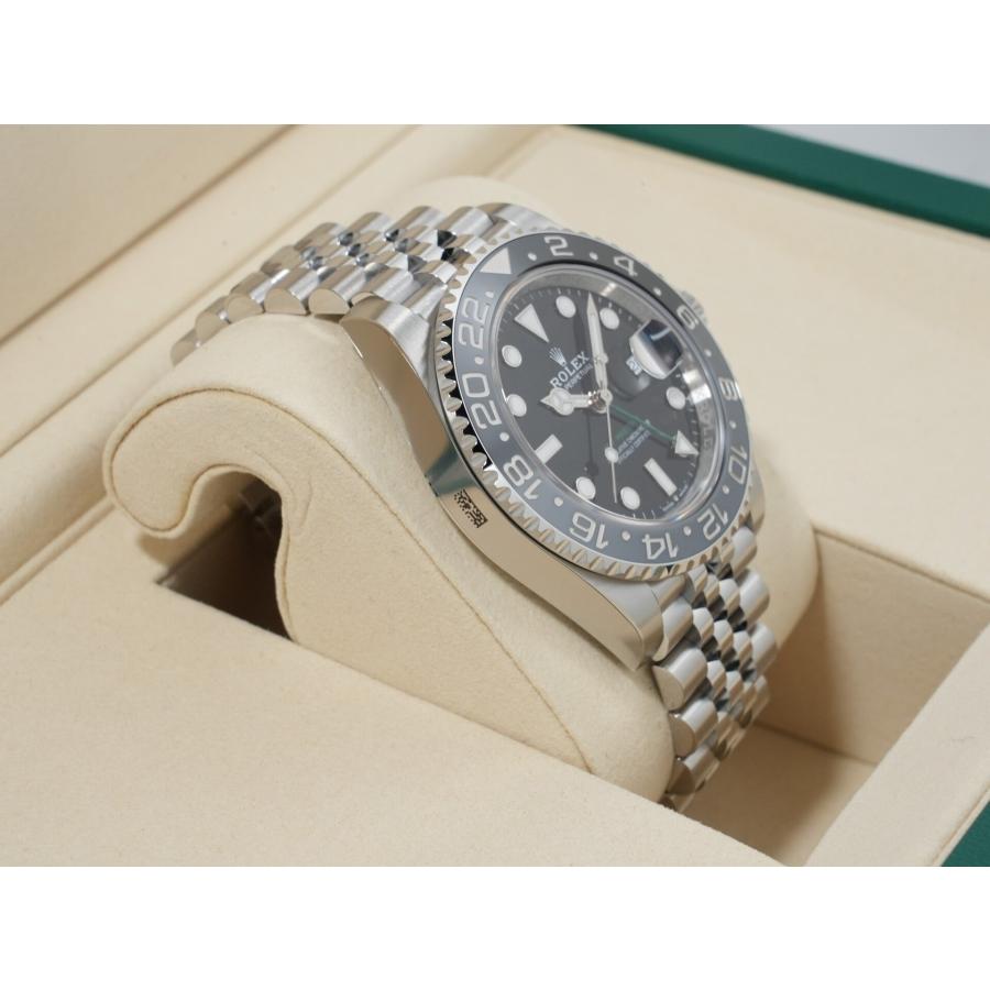 ロレックス GMTマスターII Ref.126710GRNR ステンレススチール ブラック文字盤 ジュビリーブレスレット | GMTマスター | 04