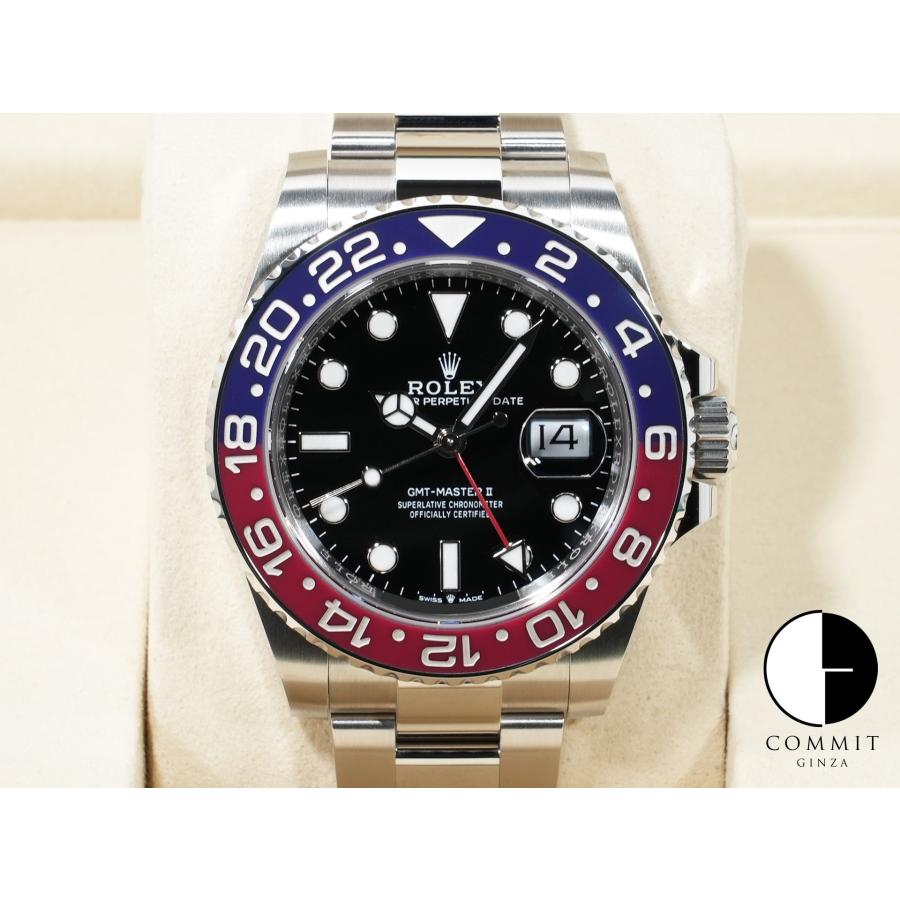 ロレックス GMTマスターII Ref.126710BLRO SS ブラック文字盤 オイスターブレスレット | GMTマスター