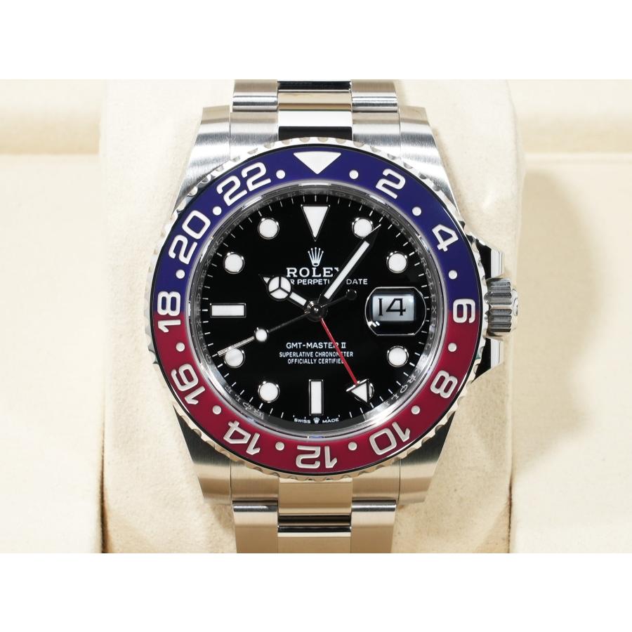ロレックス GMTマスターII Ref.126710BLRO SS ブラック文字盤 オイスターブレスレット | GMTマスター | 01