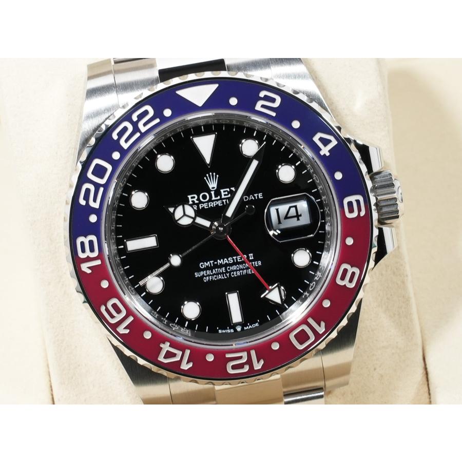 ロレックス GMTマスターII Ref.126710BLRO SS ブラック文字盤 オイスターブレスレット | GMTマスター | 02