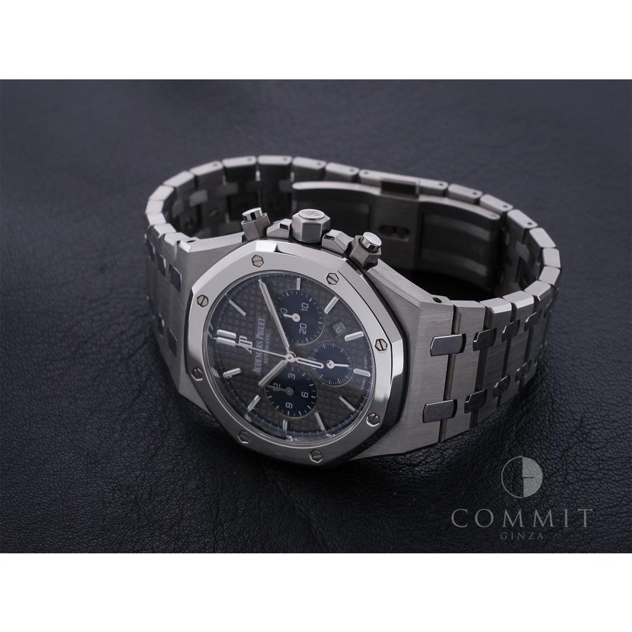 オーデマピゲ ロイヤルオーク クロノグラフ Ref.26331IP.OO.1220IP.01 TI x PT スレートグレー×ブルー文字盤 | ロイヤルオーク | 10