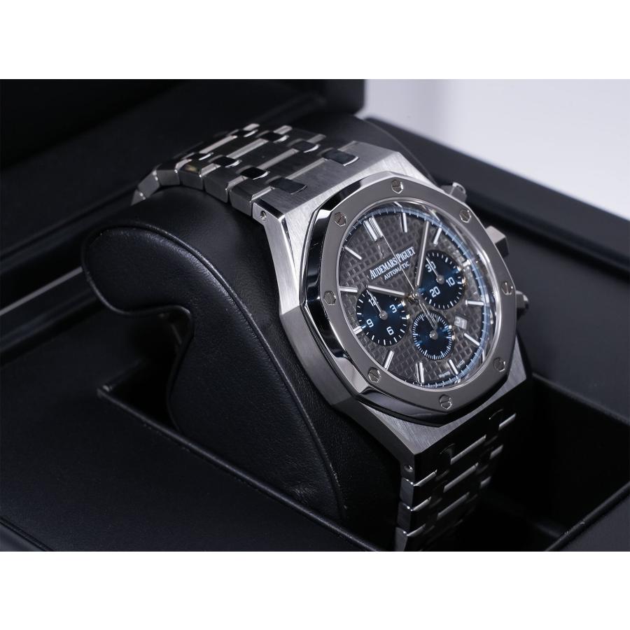 オーデマピゲ ロイヤルオーク クロノグラフ Ref.26331IP.OO.1220IP.01 TI x PT スレートグレー×ブルー文字盤 | ロイヤルオーク | 04