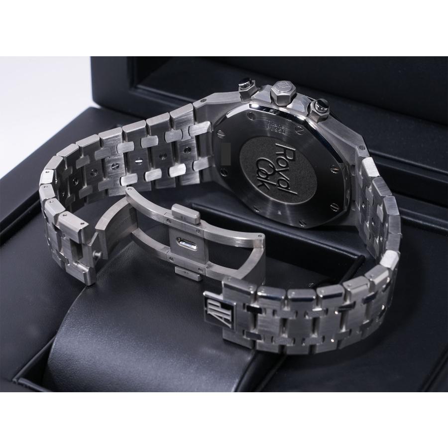 オーデマピゲ ロイヤルオーク クロノグラフ Ref.26331IP.OO.1220IP.01 TI x PT スレートグレー×ブルー文字盤 | ロイヤルオーク | 07