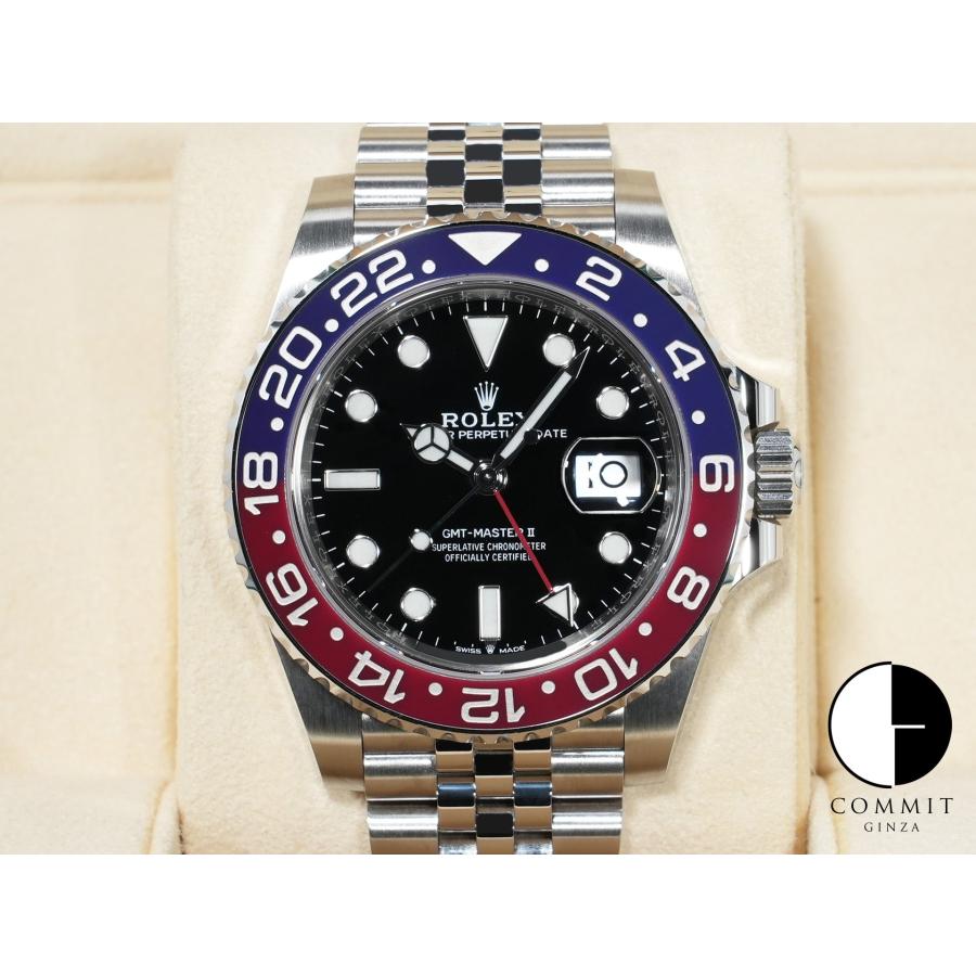 ロレックス GMTマスターII Ref.126710BLRO ステンレススチール ブラック文字盤 ジュビリーブレスレット | GMTマスター