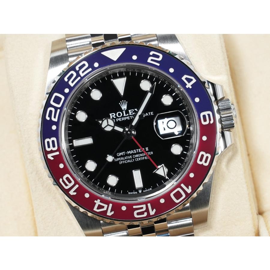 ロレックス GMTマスターII Ref.126710BLRO ステンレススチール ブラック文字盤 ジュビリーブレスレット | GMTマスター | 02
