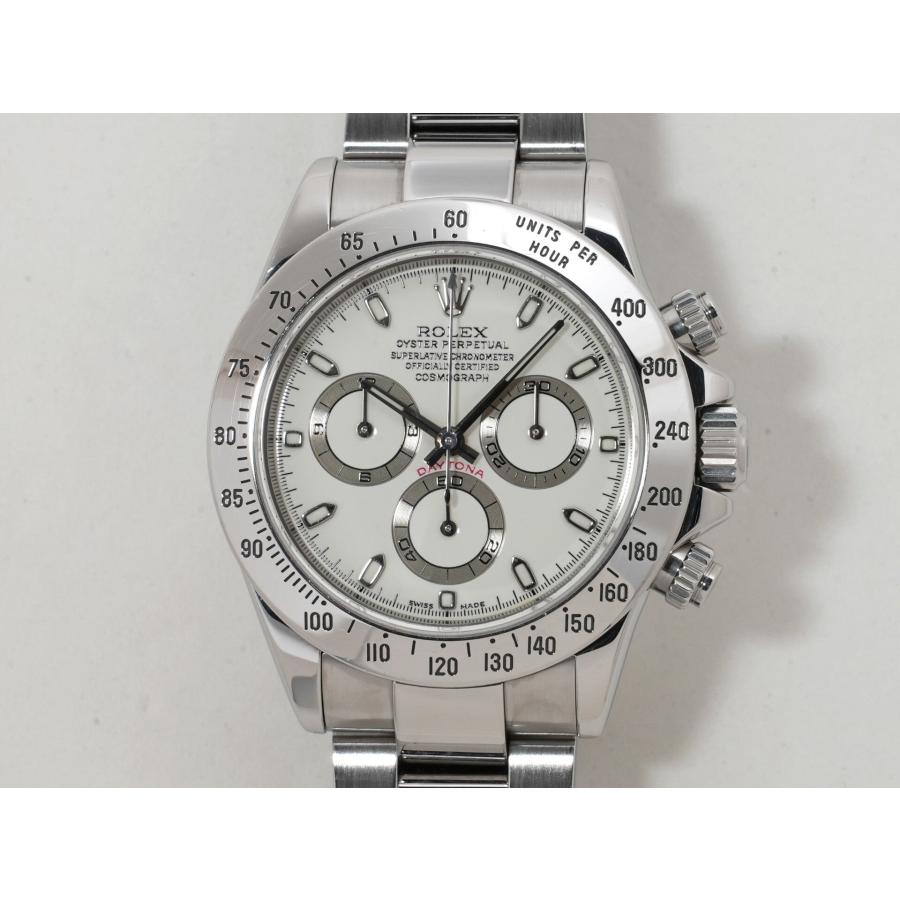 ロレックス デイトナ Ref.116520 SS ホワイト文字盤 | コスモグラフ デイトナ | 01