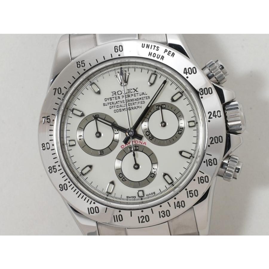 ロレックス デイトナ Ref.116520 SS ホワイト文字盤 | コスモグラフ デイトナ | 02