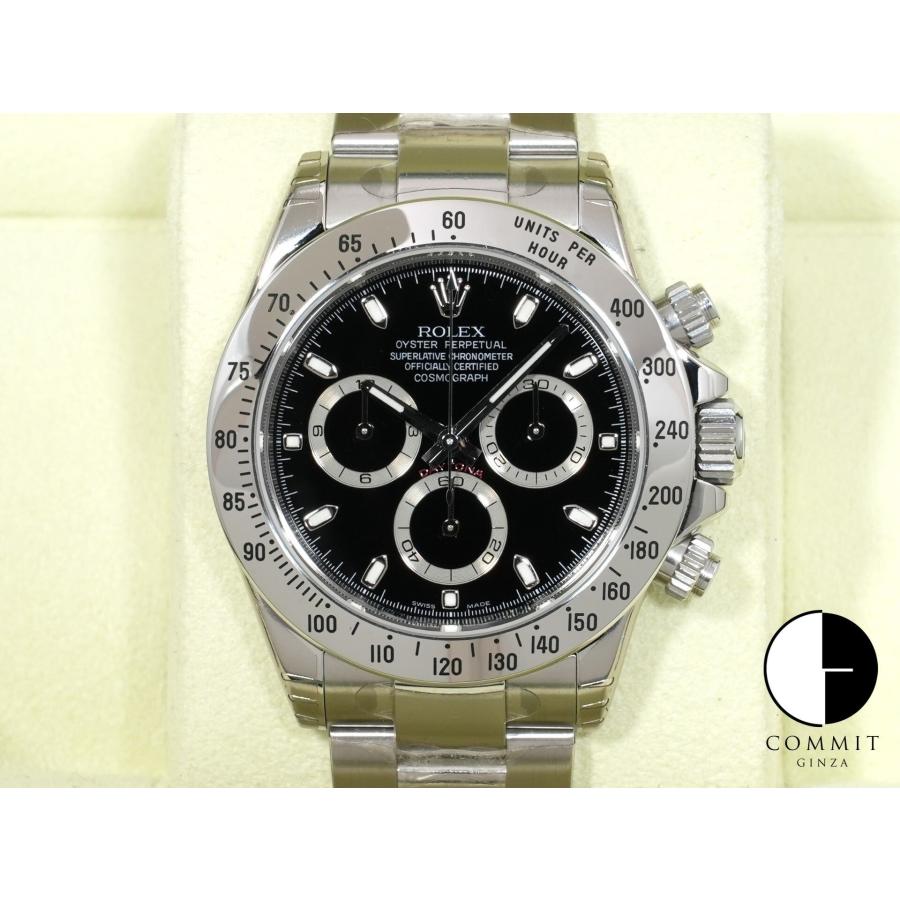 ロレックス デイトナ Ref.116520 ステンレススチール ブラック文字盤 | コスモグラフ デイトナ