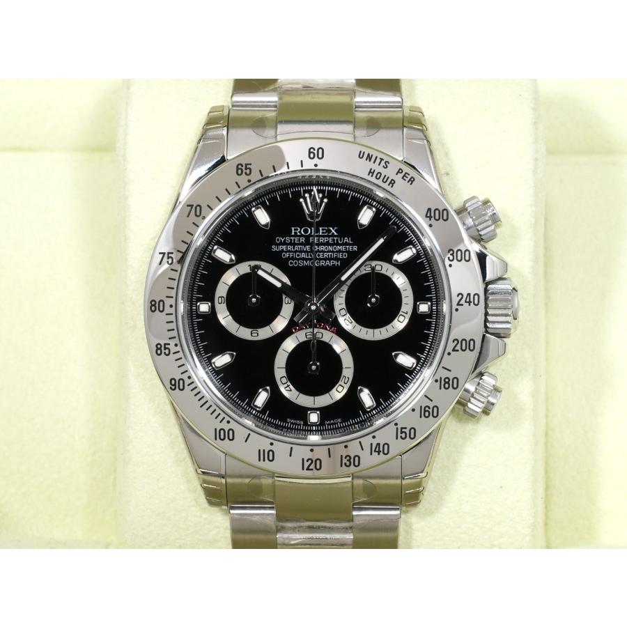 ロレックス デイトナ Ref.116520 ステンレススチール ブラック文字盤 | コスモグラフ デイトナ | 01