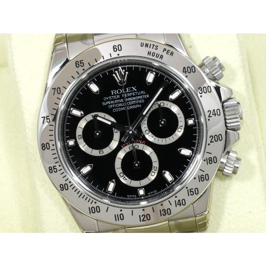 ロレックス デイトナ Ref.116520 ステンレススチール ブラック文字盤 | コスモグラフ デイトナ | 02