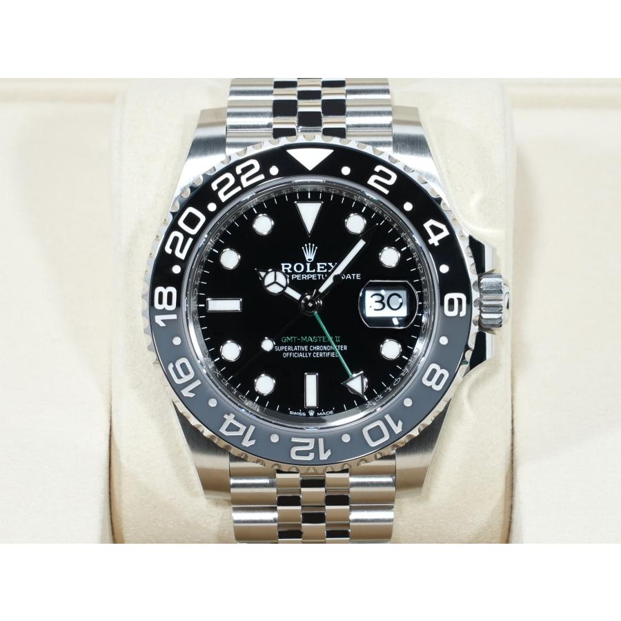 ロレックス GMTマスターII Ref.126710GRNR SS ブラック文字盤 ジュビリーブレスレット | GMTマスター | 01