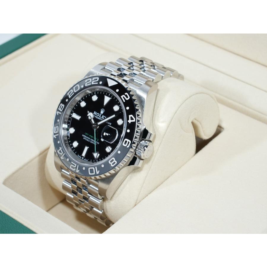 ロレックス GMTマスターII Ref.126710GRNR SS ブラック文字盤 ジュビリーブレスレット | GMTマスター | 03