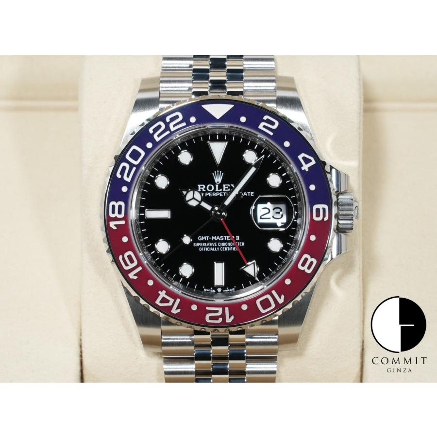 ロレックス GMTマスターII Ref.126710BLRO ステンレススチール ブラック文字盤 ジュビリーブレスレット | GMTマスター