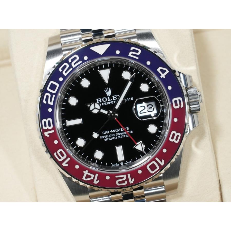 ロレックス GMTマスターII Ref.126710BLRO ステンレススチール ブラック文字盤 ジュビリーブレスレット | GMTマスター | 02